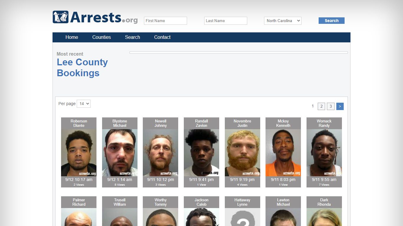 Lee County Arrests and Inmate Search