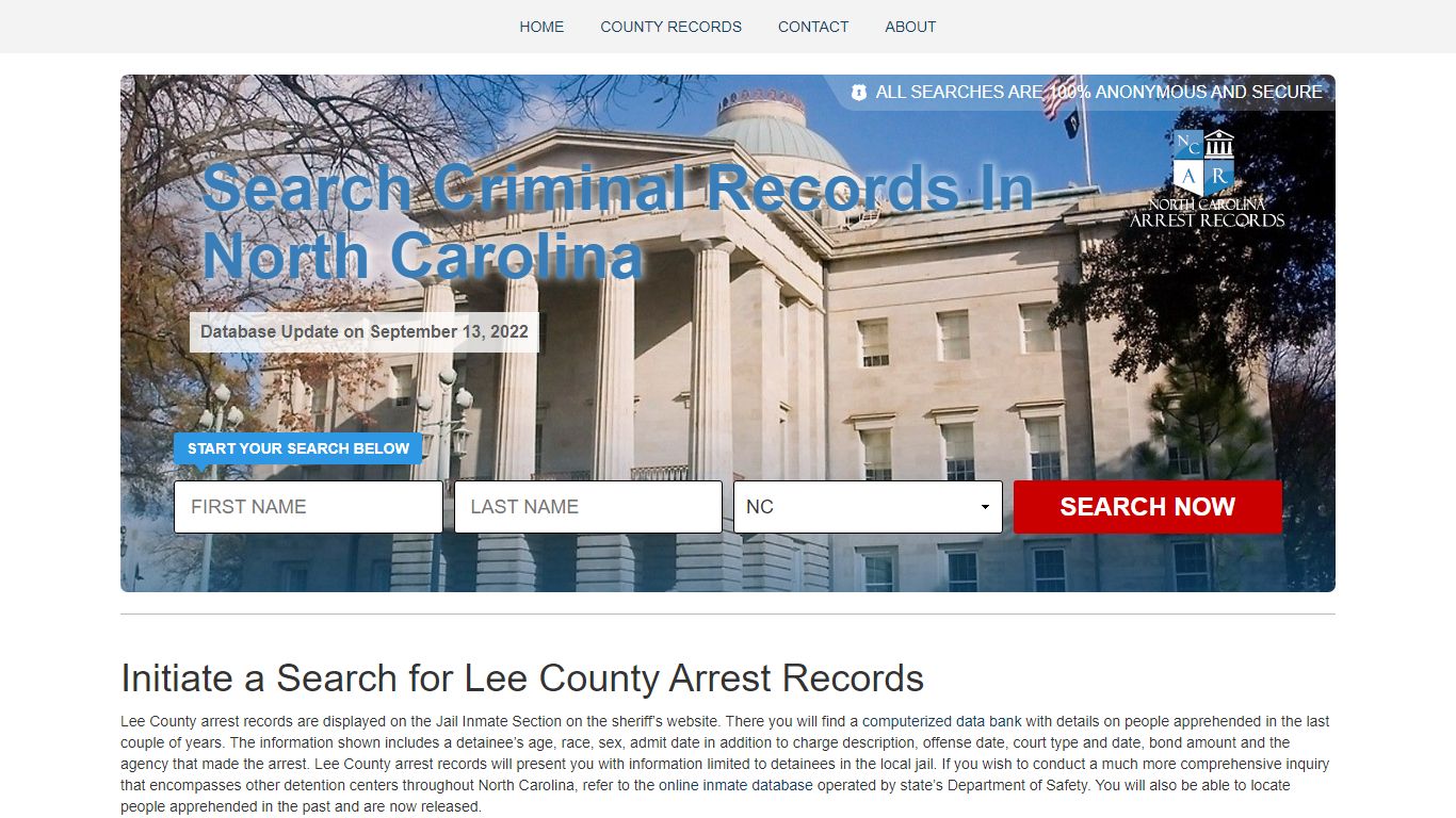 Where You Can Obtain Lee County Arrest Records